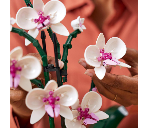 LEGO Botanicals 10311 Orchidea – zestaw konstrukcyjny z rośliną - 1040189 - zdjęcie 5